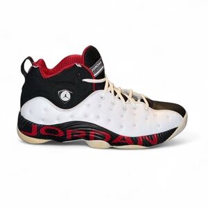 Jordan Performance Basketball Sneakers Red‎ Black White Sz 13 Mens Retro Jumpman